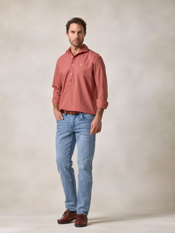 Chemise Polo Garment Dyed | Teja