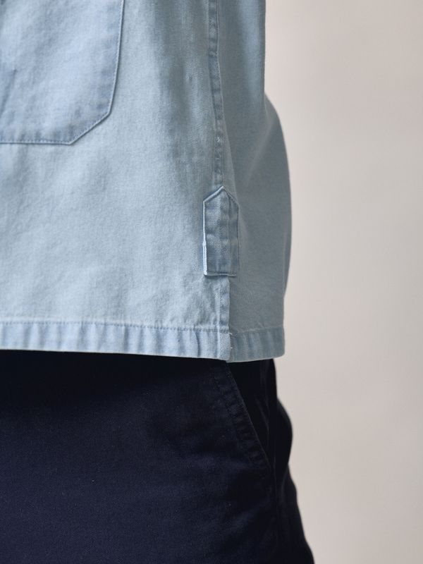 Chemise Guayabera en Denim