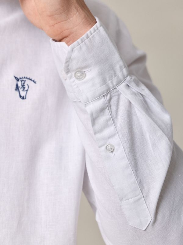 Camisa Lino | Blanco