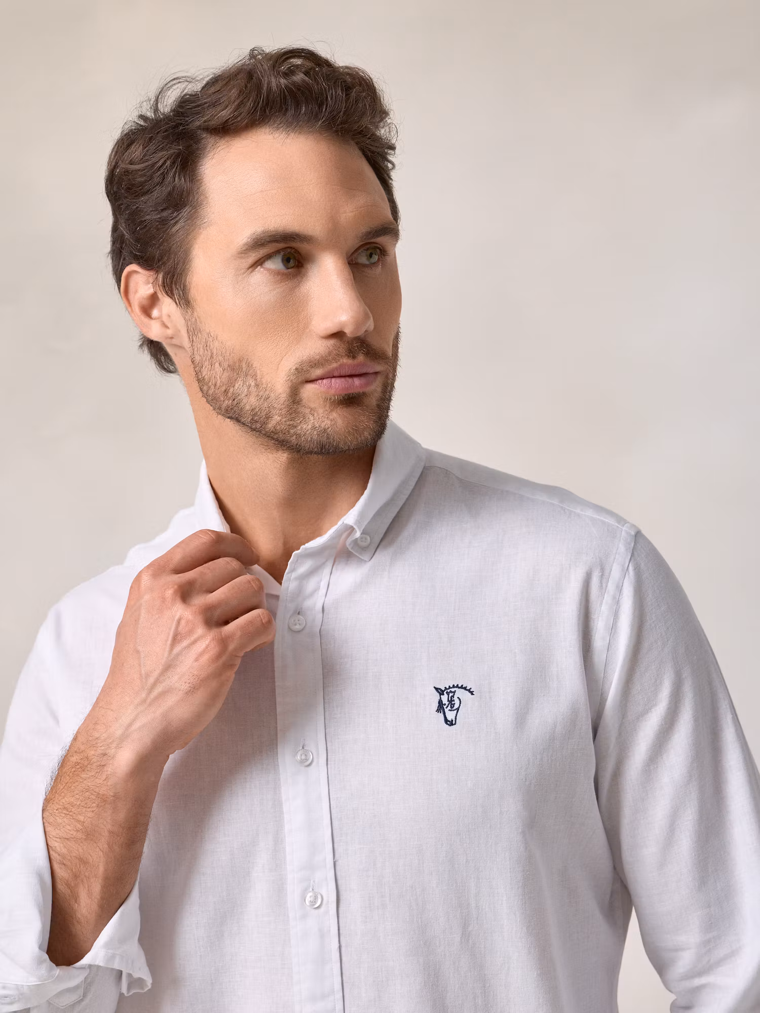 Camisa Lino | Blanco