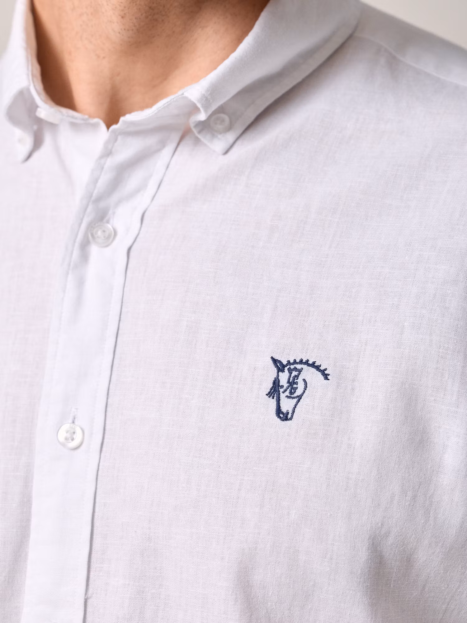 Camisa Lino | Blanco