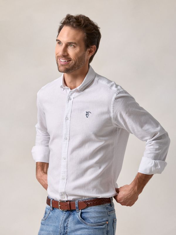 Camisa Lino | Blanco