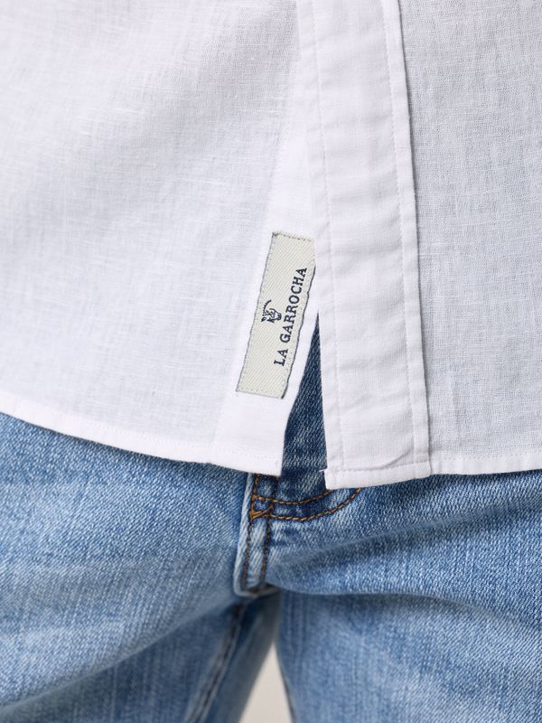 Camisa Lino | Blanco