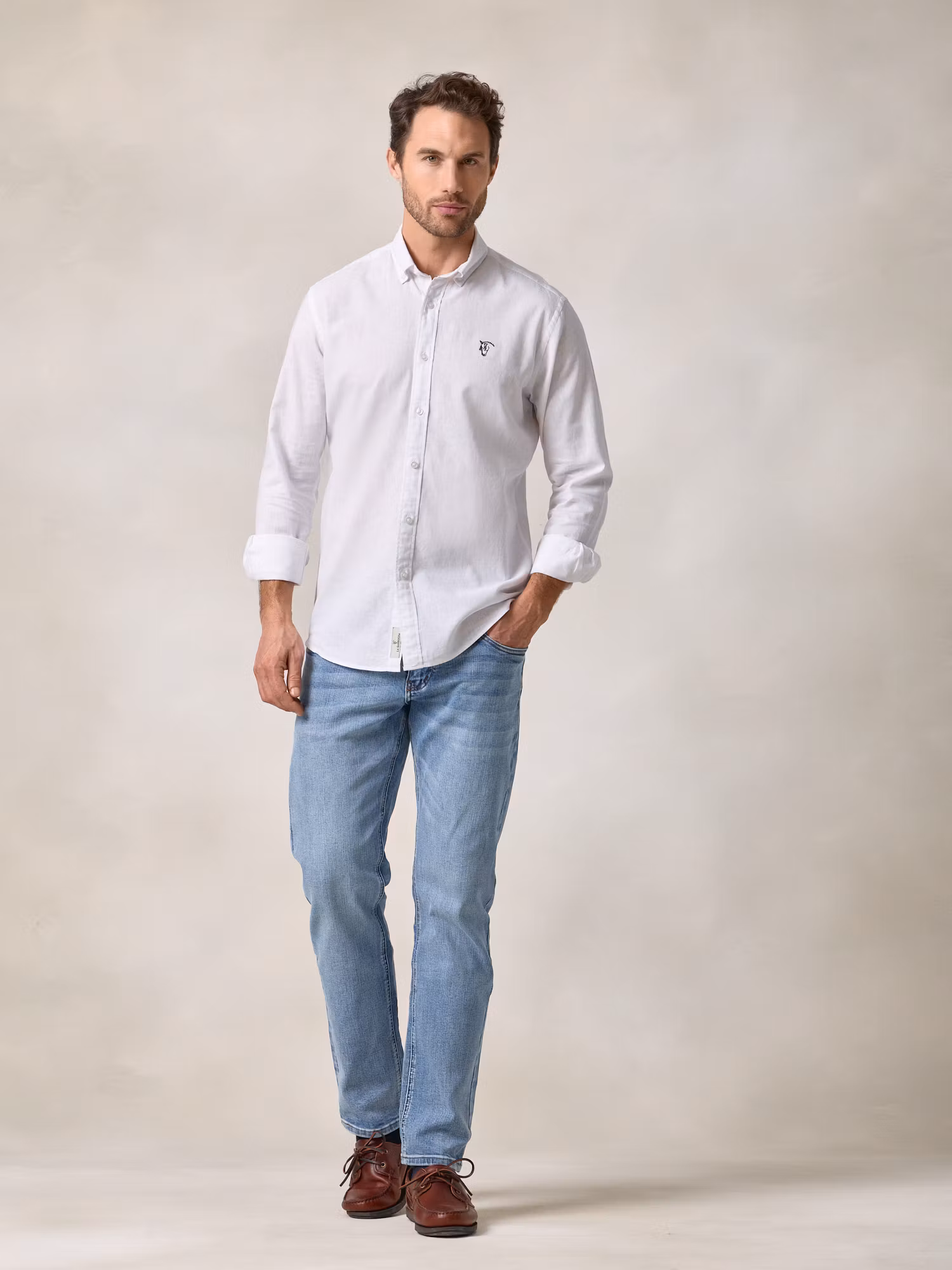 Camisa Lino | Blanco