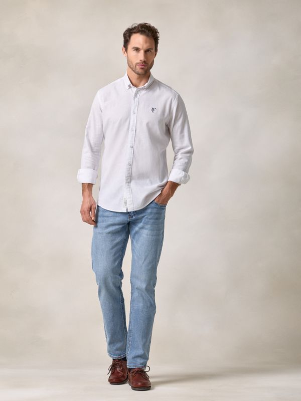 Camisa Lino | Blanco