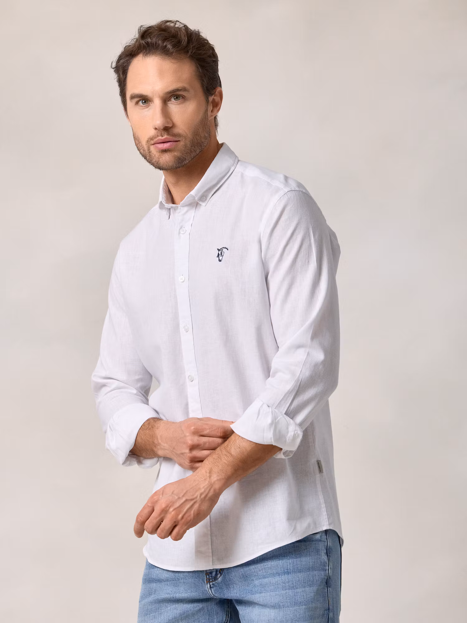 Camisa Lino | Blanco