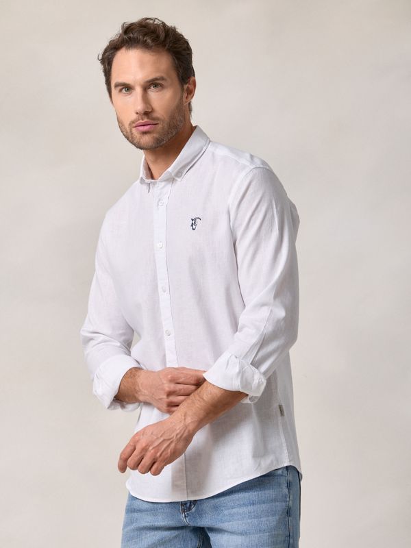 Camisa Lino | Blanco