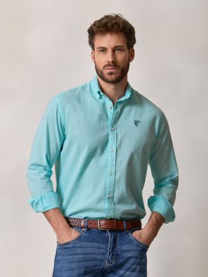 Linen Shirt | Capri Blue