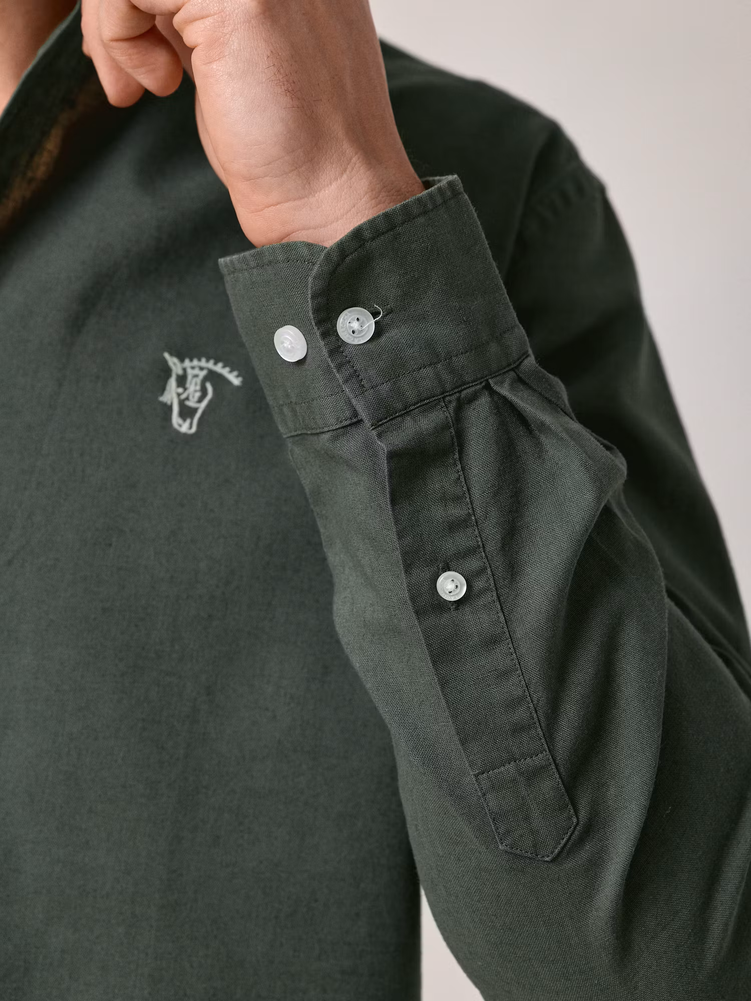 Camisa Polera Lino | Abeto