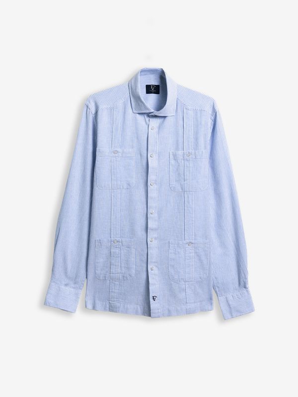 Camisa Cubana Listrada