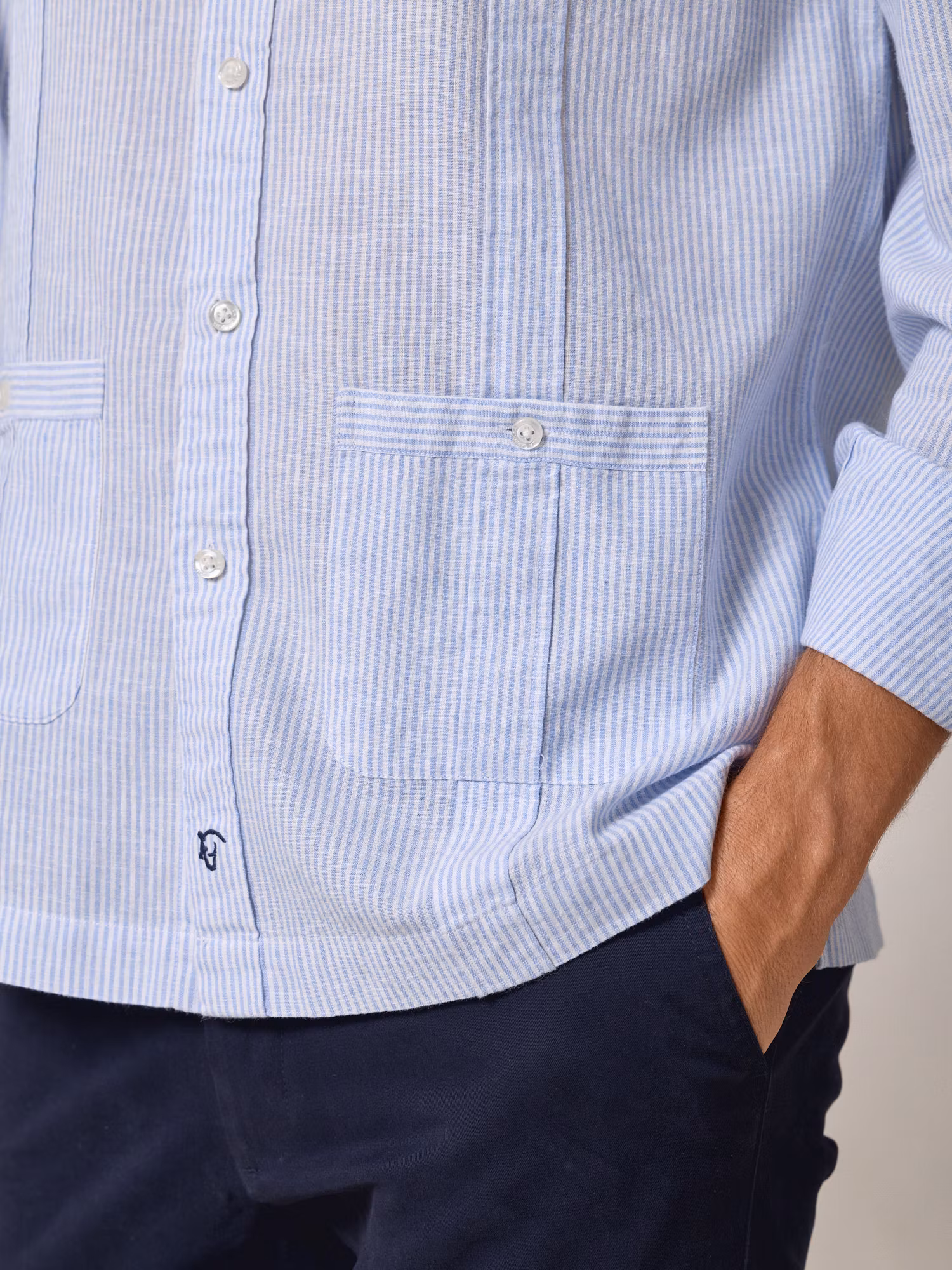 Camisa Cubana Listrada