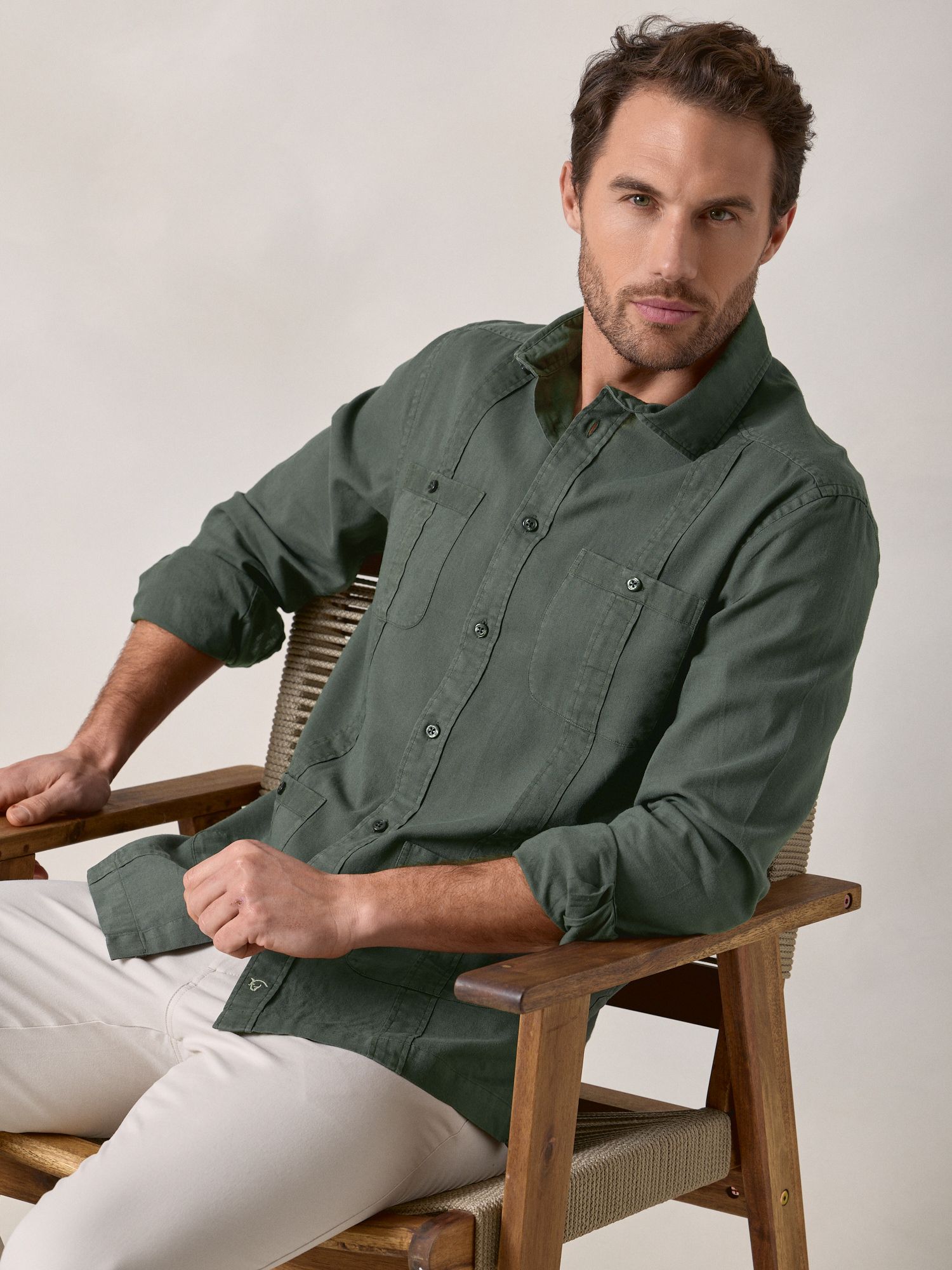 Chemise Cubana | Vert Sapin