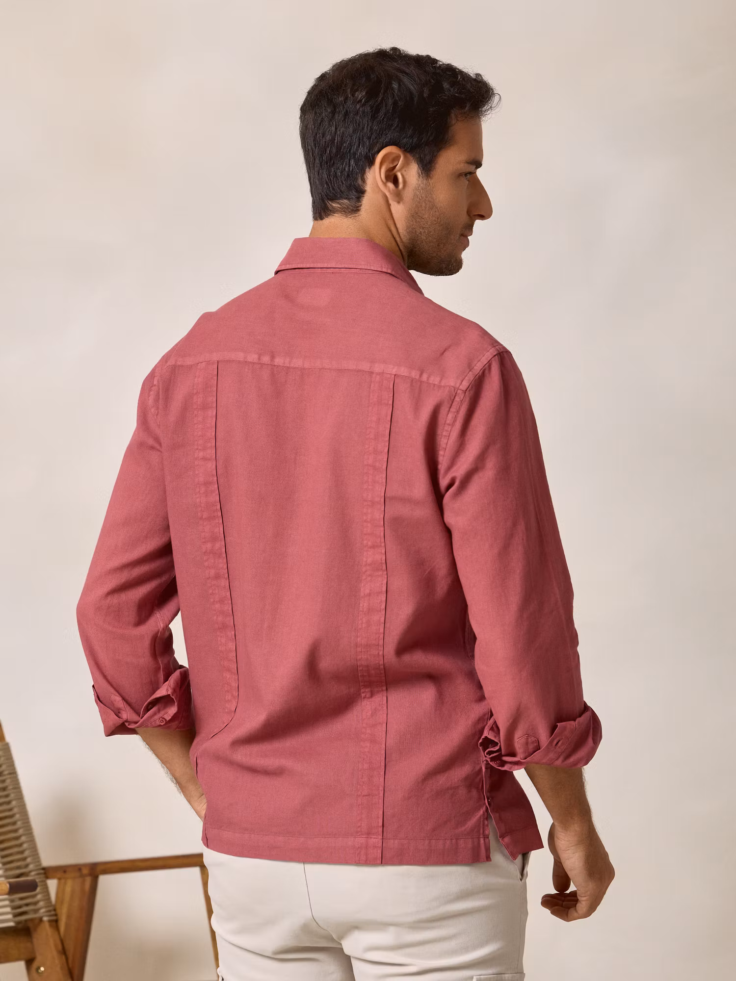 Camisa Cubana | Carmesí