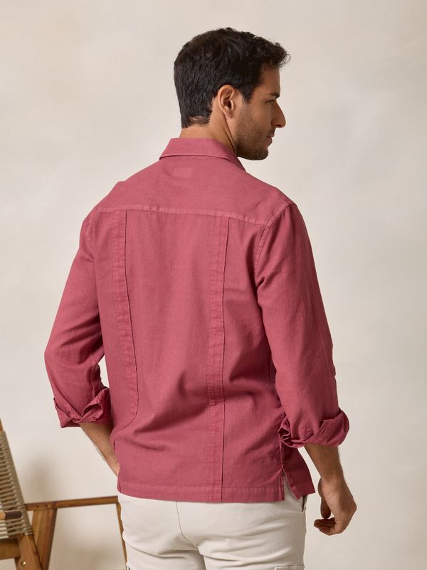 Cubana Shirt | Crimson