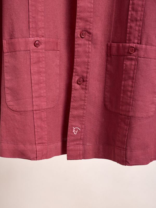 Cubana Shirt | Crimson