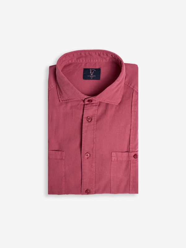 Cubana Shirt | Crimson
