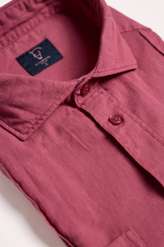 Cubana Shirt | Crimson