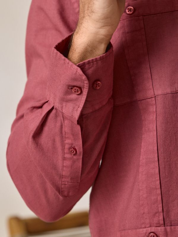 Cubana Shirt | Crimson
