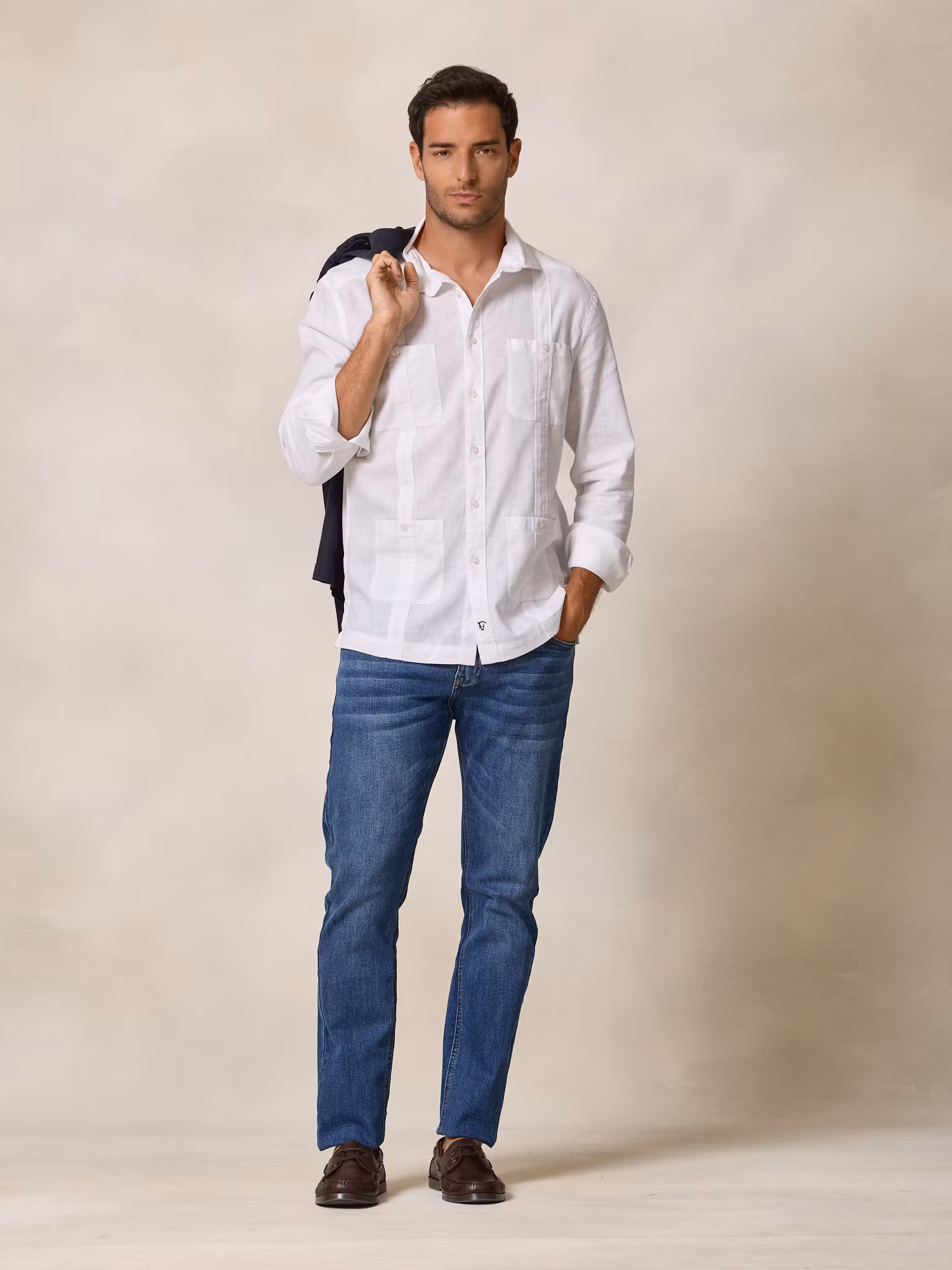 Camisa Cubana | Blanco 