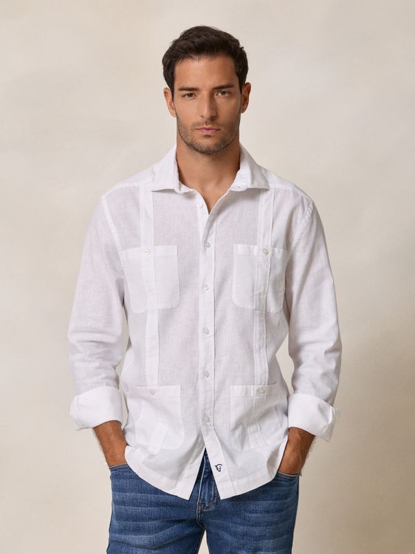 Camisa Cubana | Blanco 