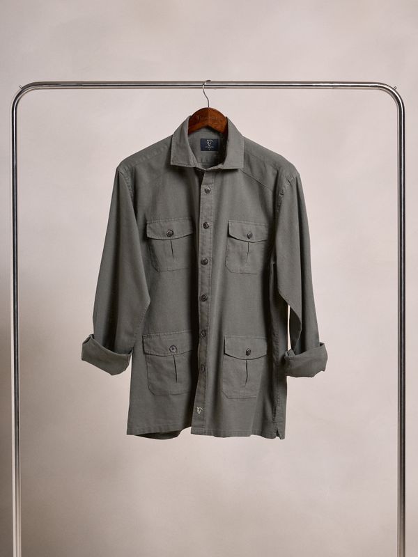 Chemise Guayabera | Vert Mousse