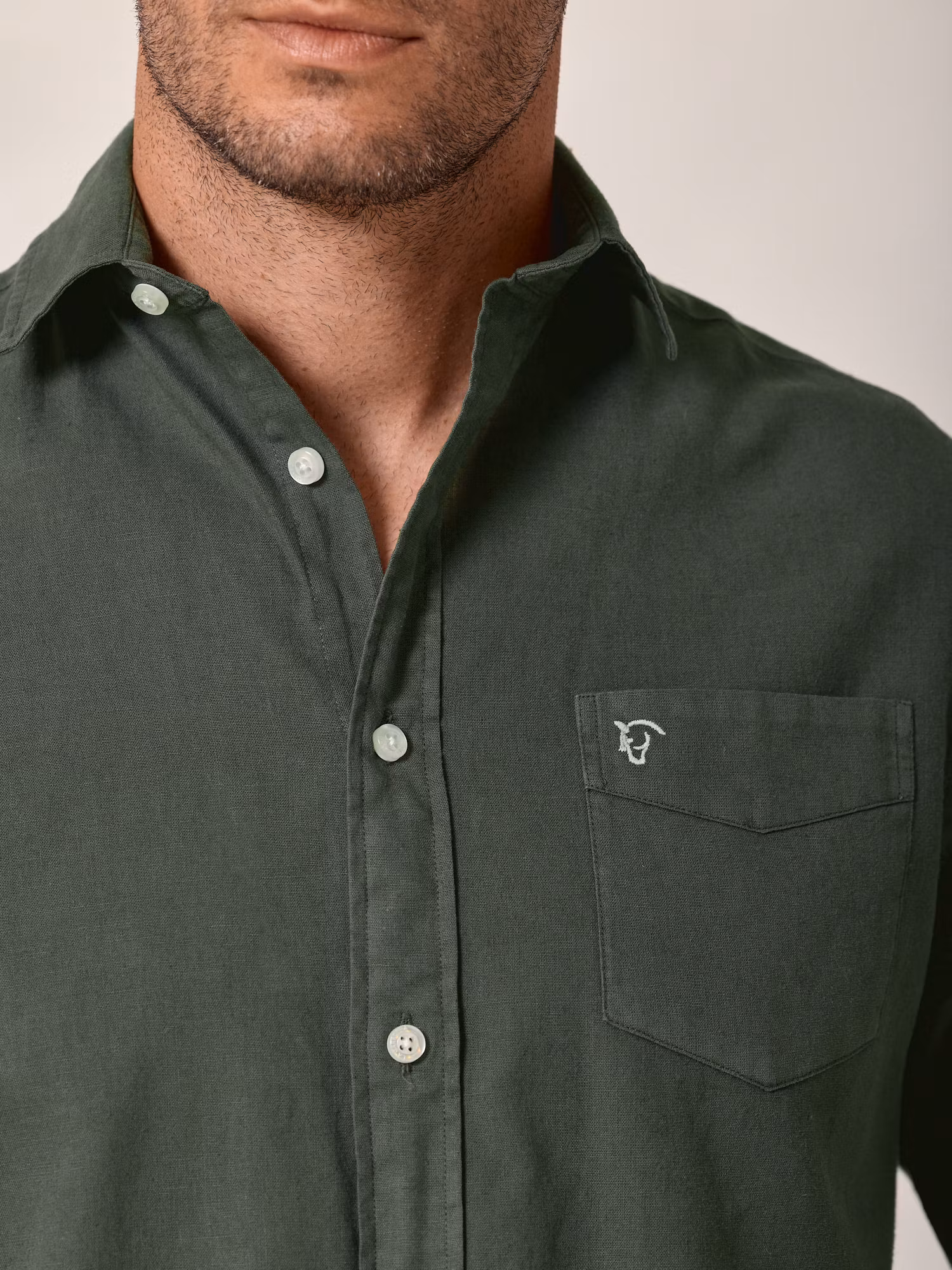 Short Sleeve Shirt | Fir Green