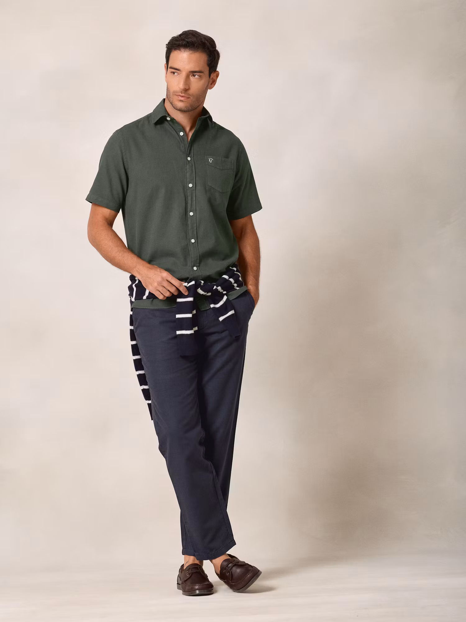 Short Sleeve Shirt | Fir Green