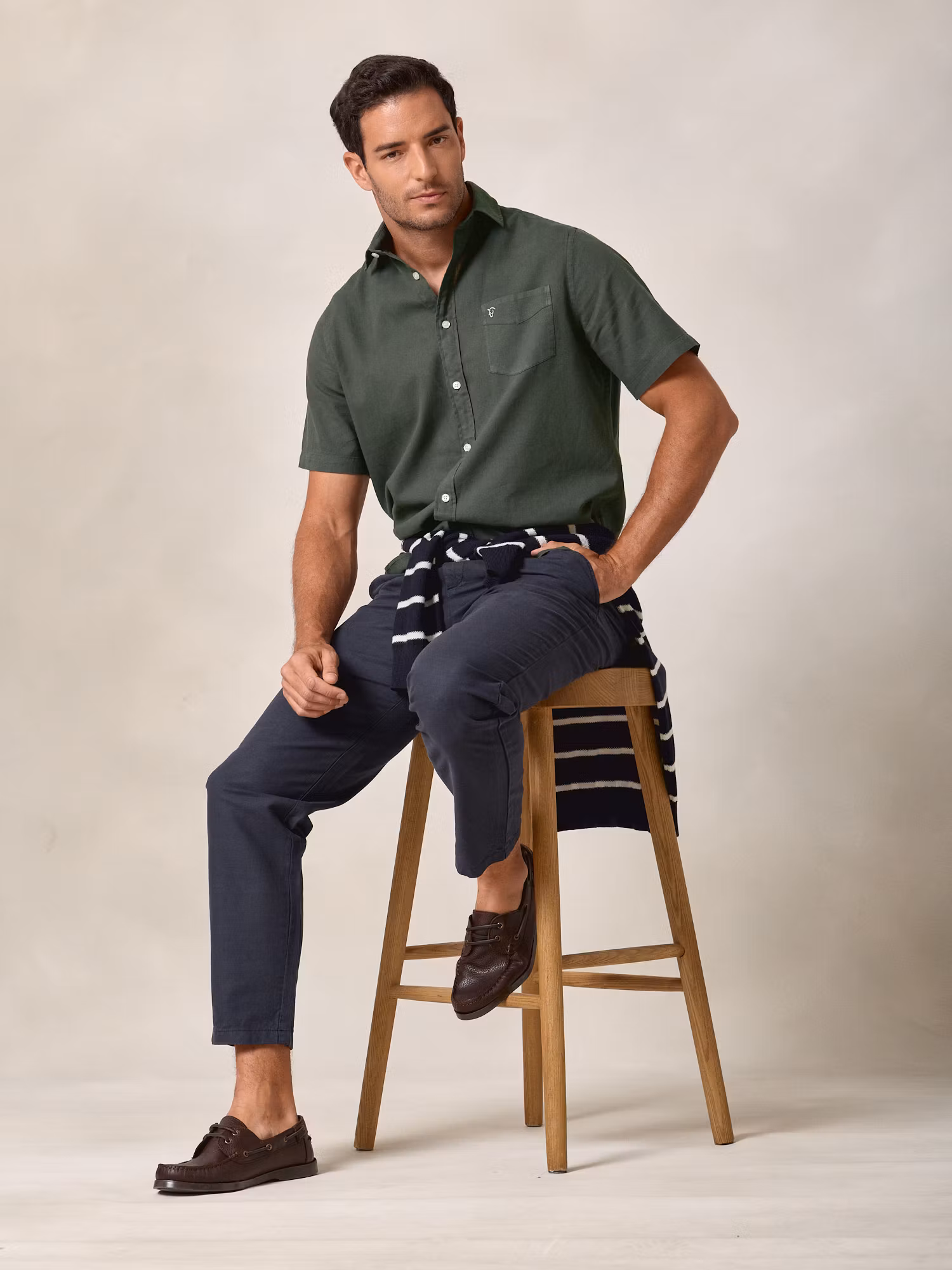 Short Sleeve Shirt | Fir Green