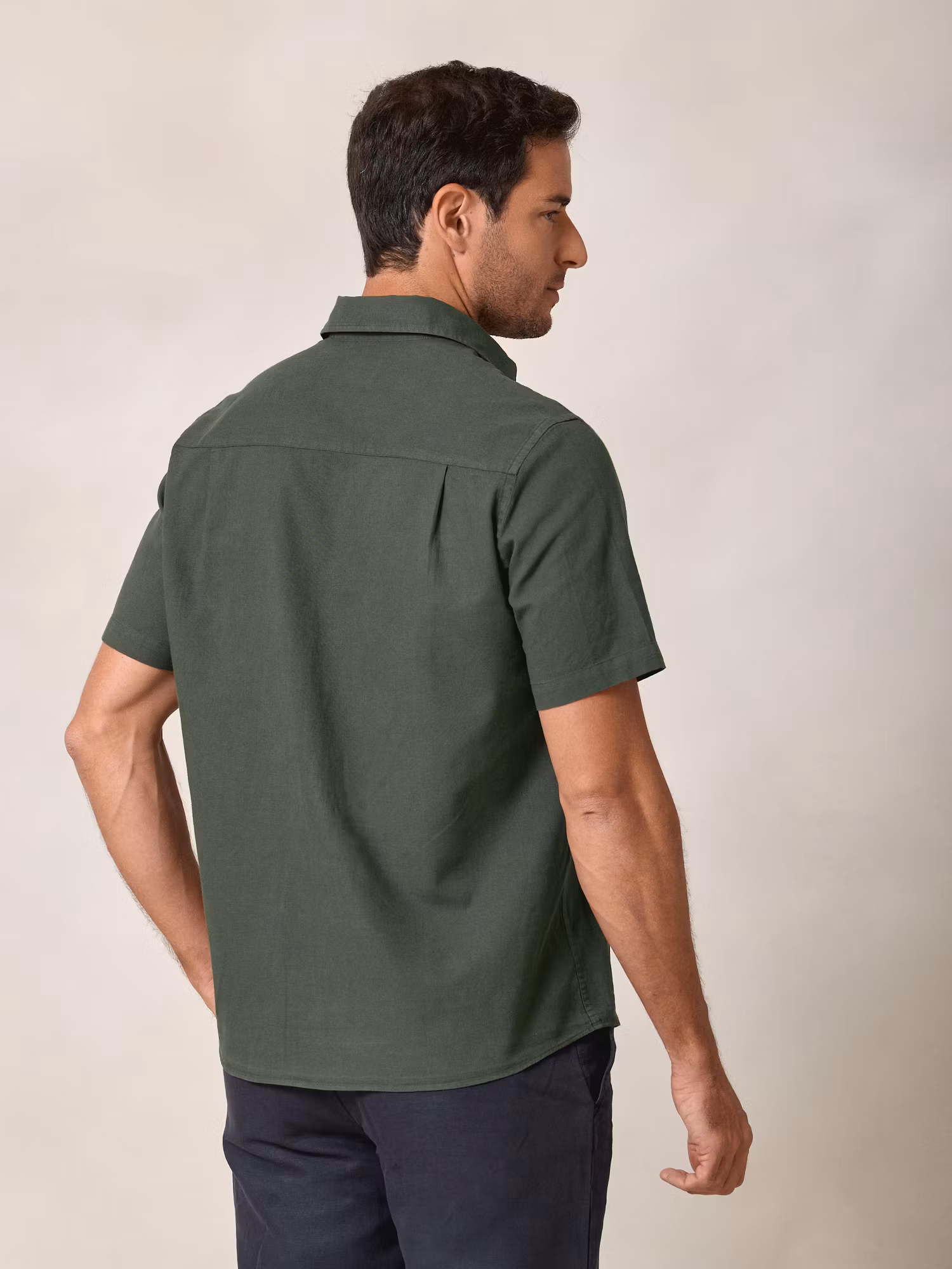 Short Sleeve Shirt | Fir Green