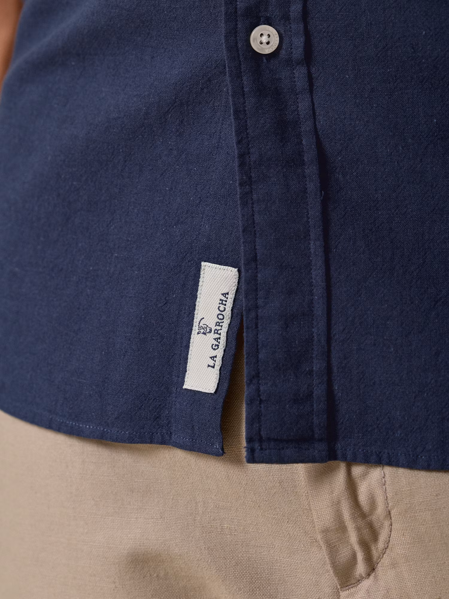 Short Sleeve Shirt | Navy Blue