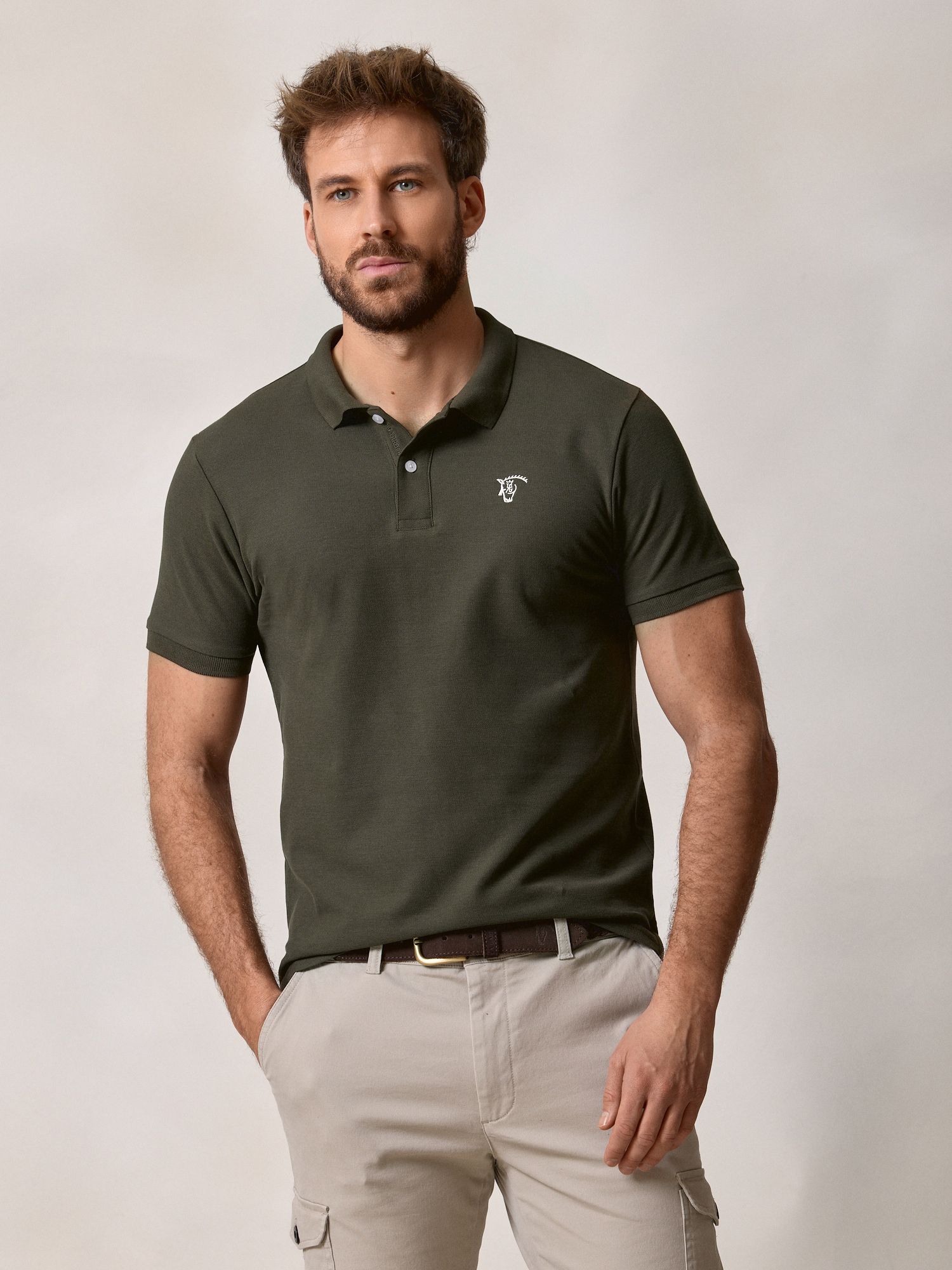 Polo Basique | Vert Chasse