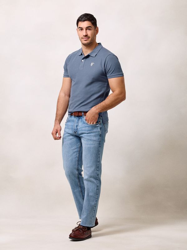 Polo Básico | Cobalto