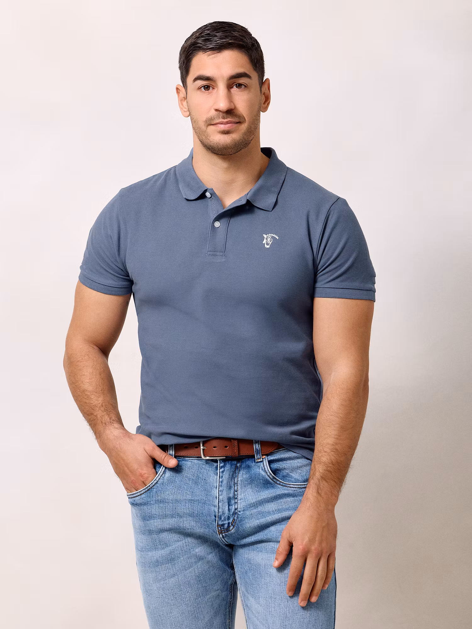 Polo Básico | Cobalto