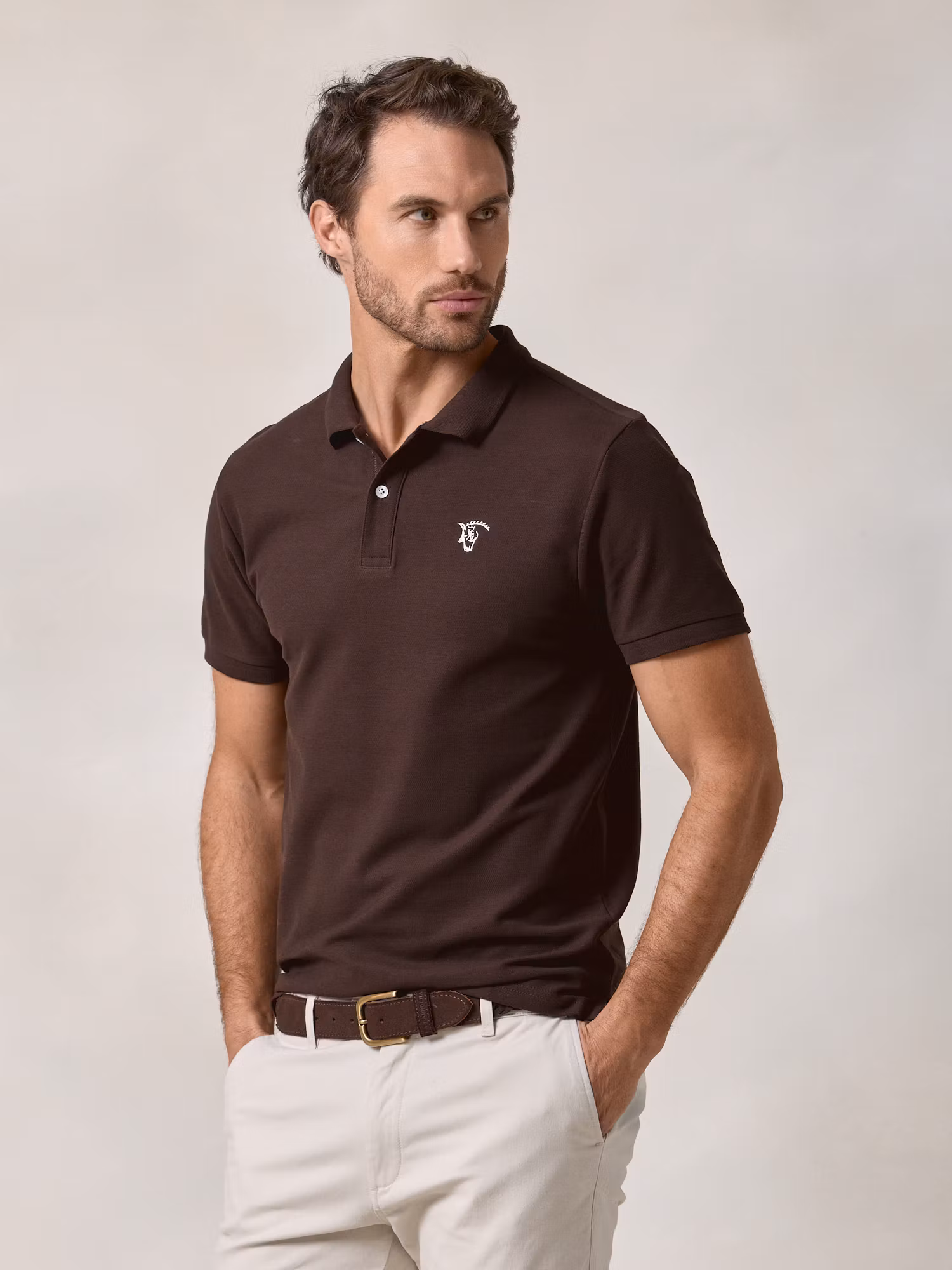 Polo Basique | Marron