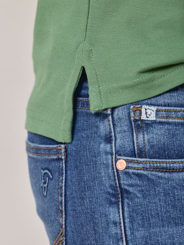 Polo Basique | Vert Lierre