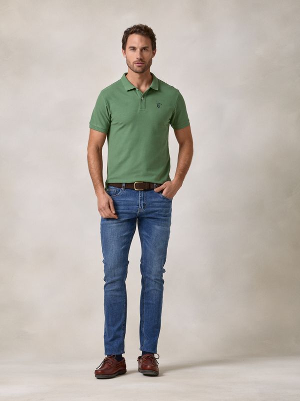 Polo Basique | Vert Lierre