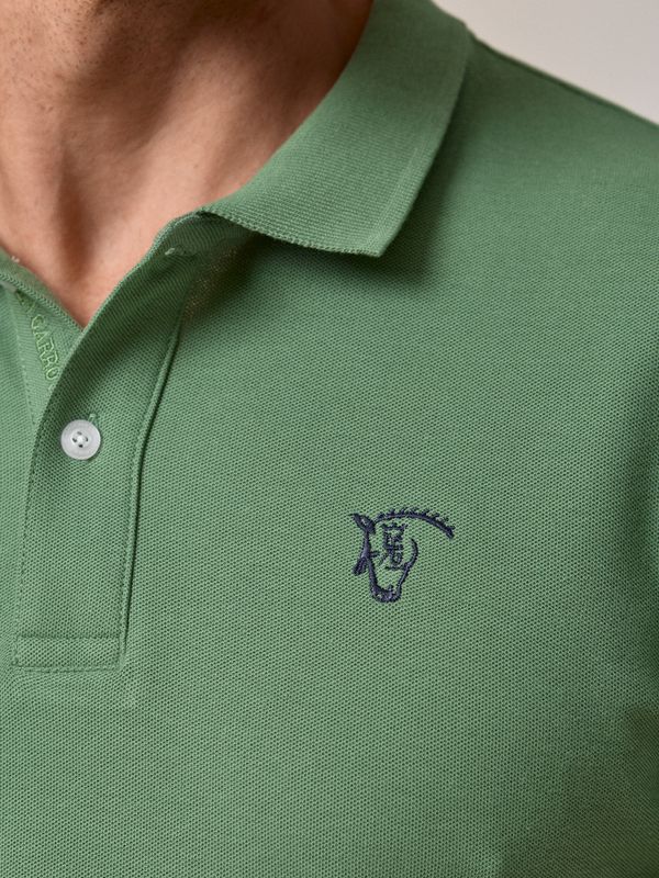 Polo Basique | Vert Lierre