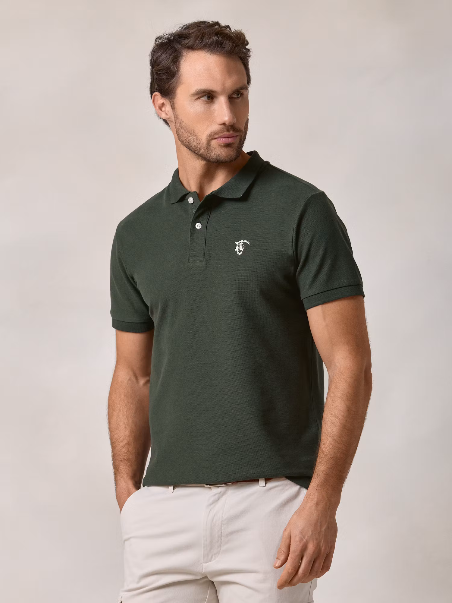 Polo Basique | Vert Sapin