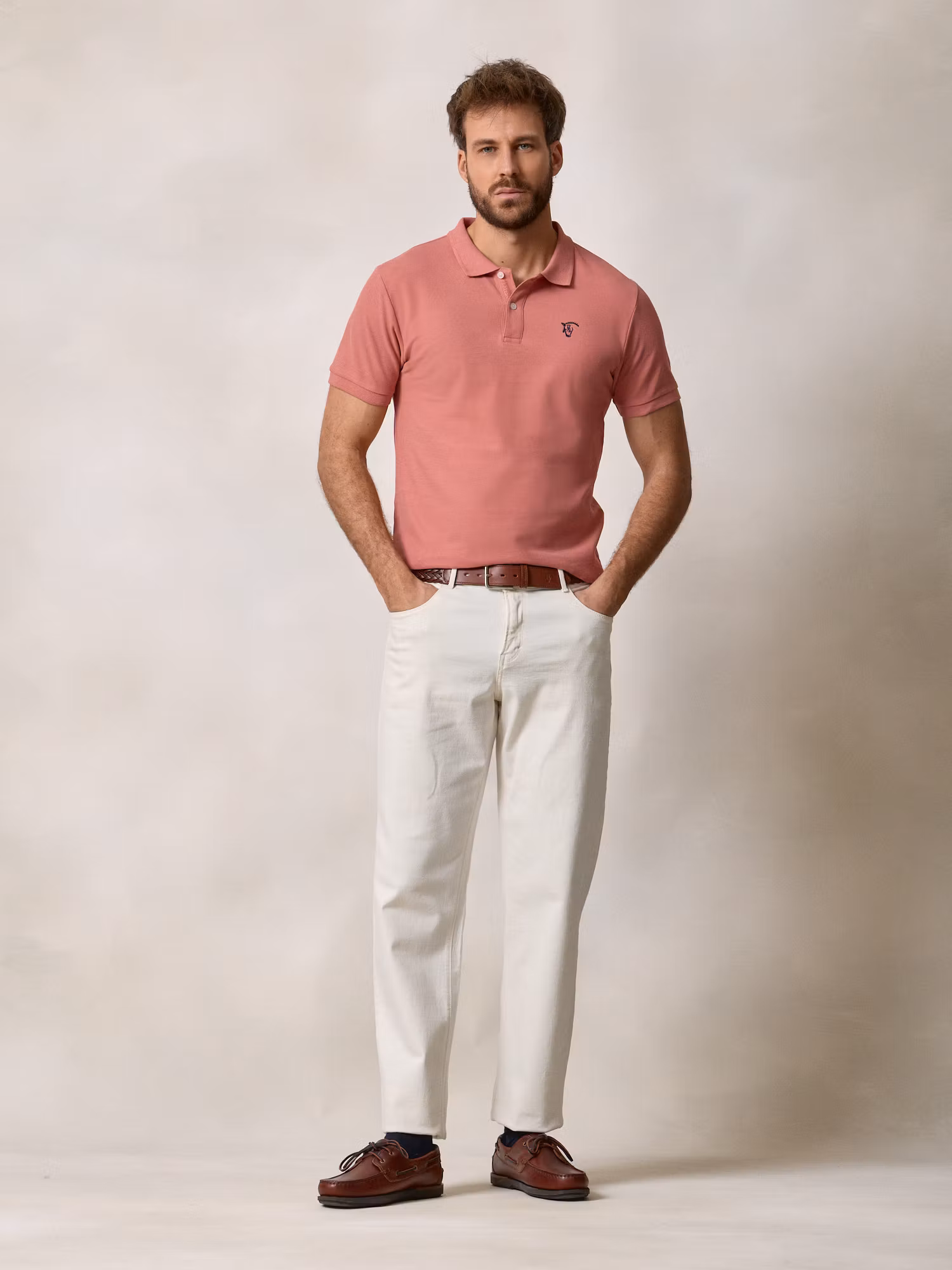 Polo Basique | Orange Corail 