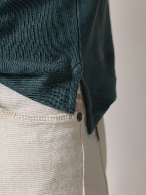 Polo Basique | Bleu Lac