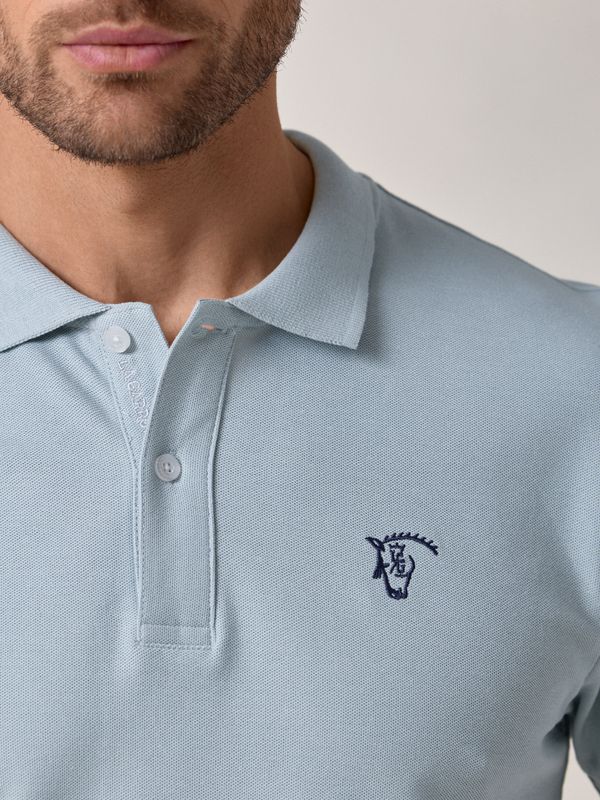 Polo Basique | Bleu Oxford