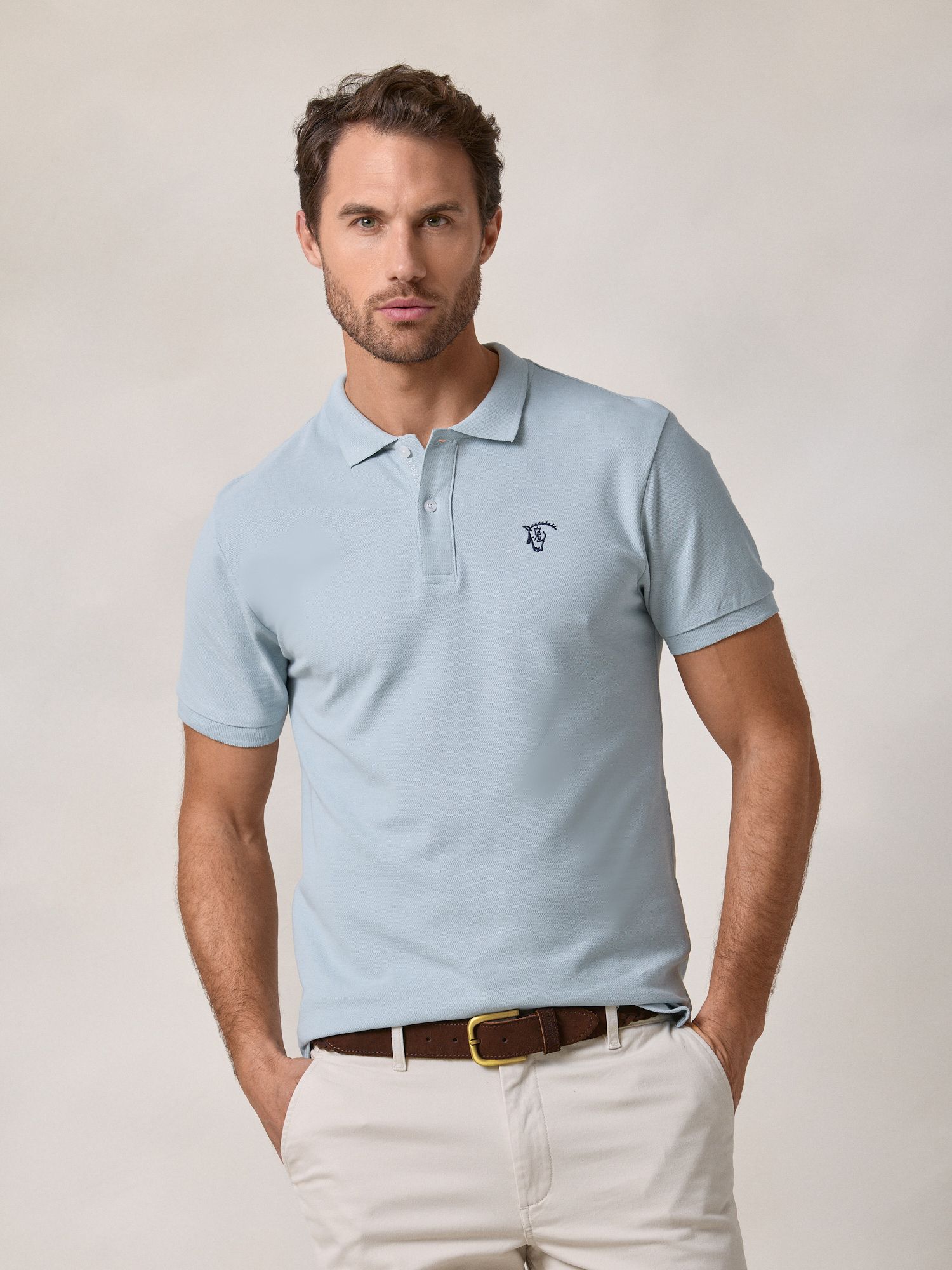Basic Polo | Oxford Blue