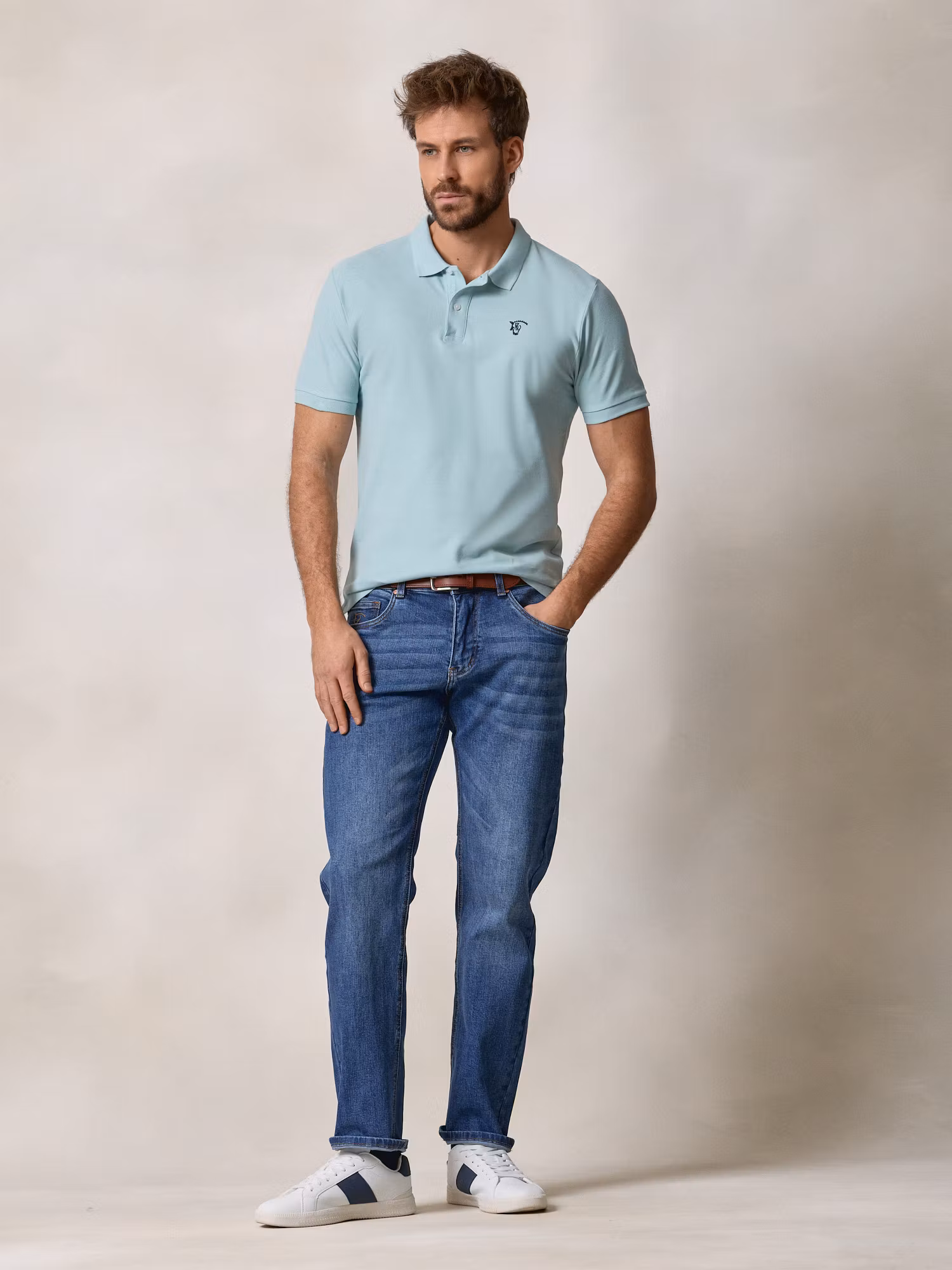 Polo Basique | Aqua