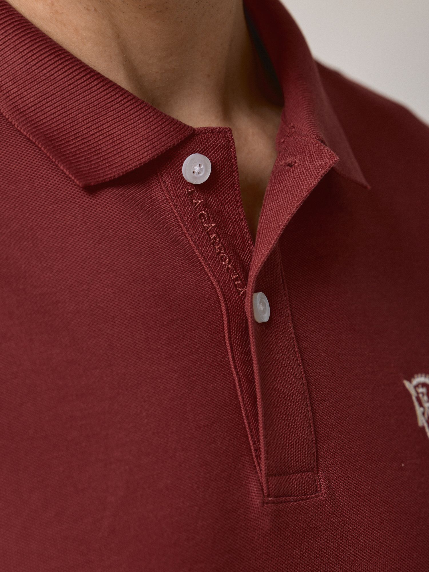 Polo Básico | Carmesí