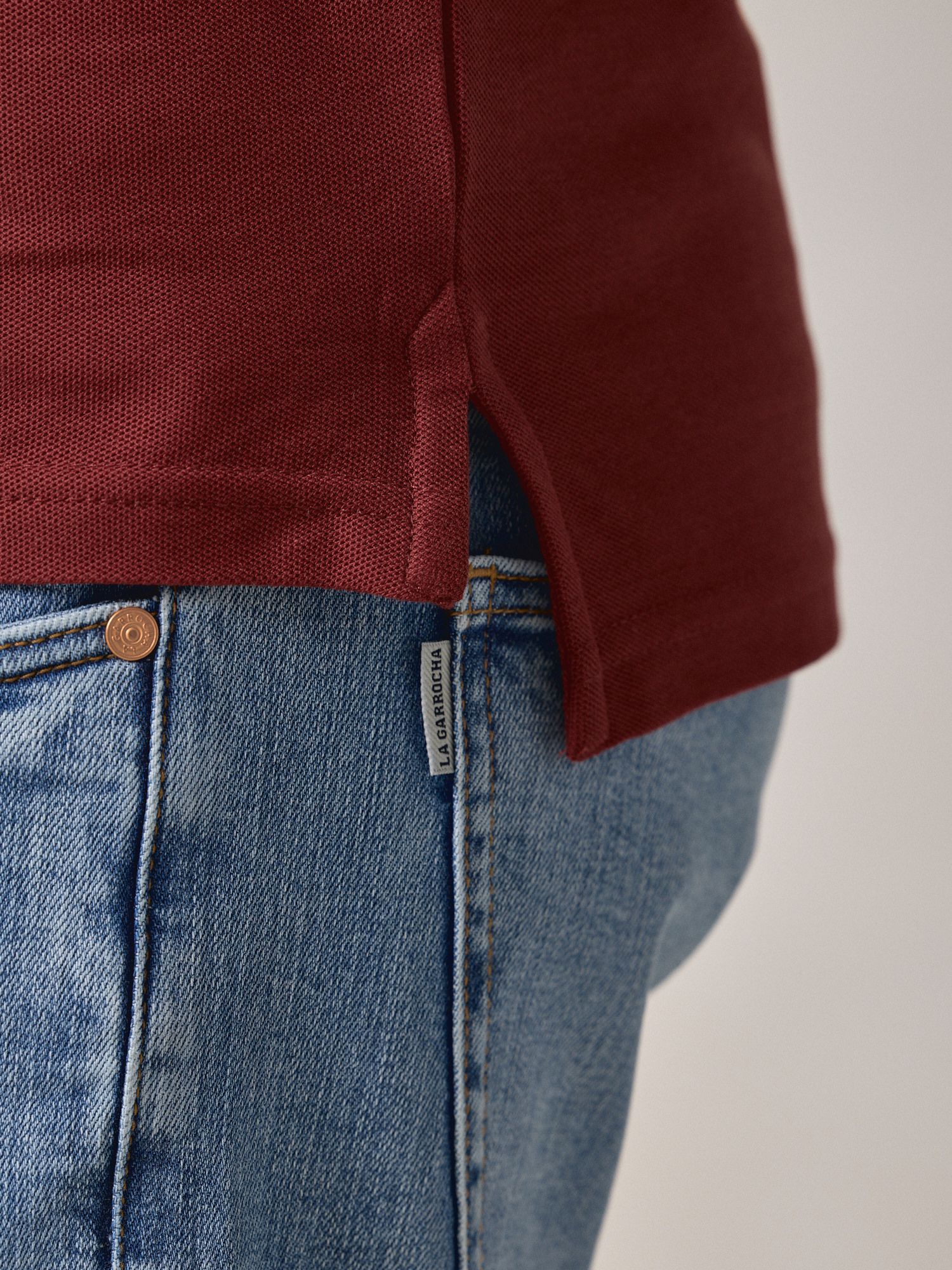 Polo Básico | Carmesí