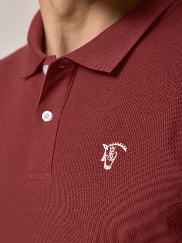 Polo Basique | Cramoisi
