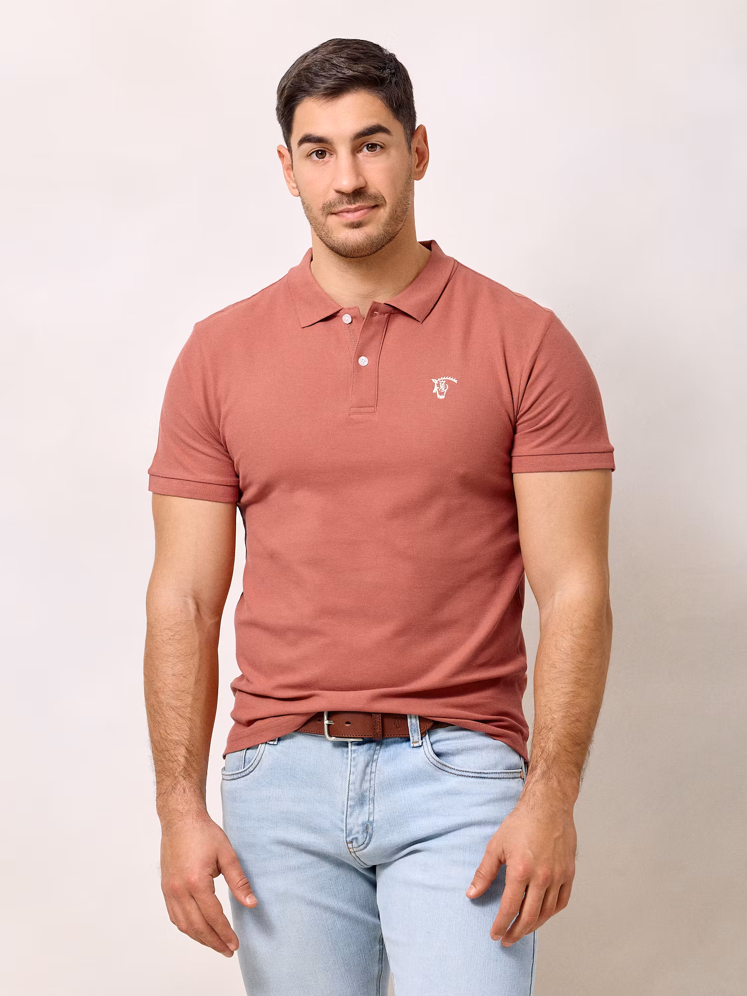 Basic Polo | Terracotta