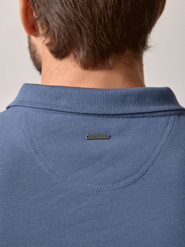 Polo Atelier | Bleu Cobalt