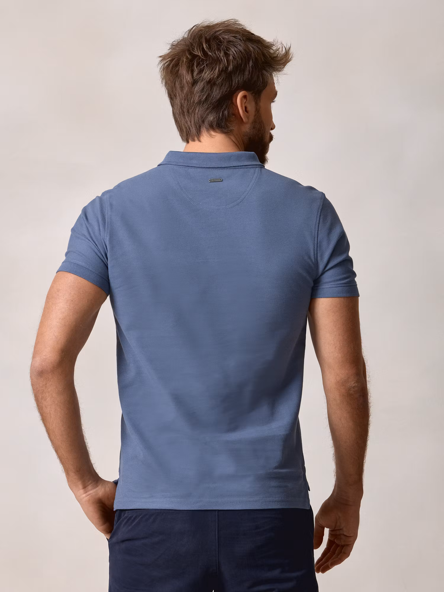 Polo Atelier | Bleu Cobalt