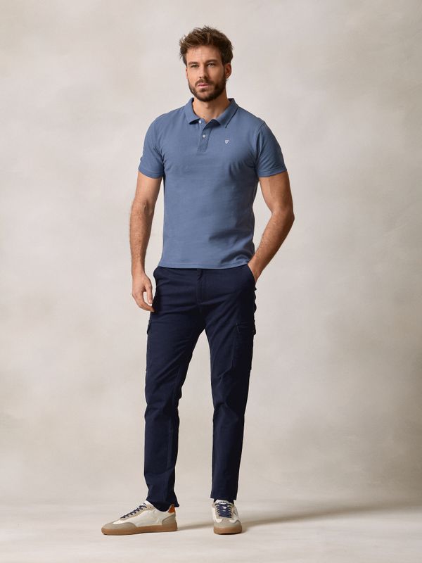 Polo Atelier | Bleu Cobalt